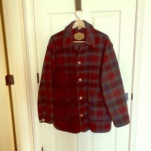 Woolrich Plaid Wool insulated made in USA